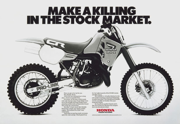 Honda Motorcycles Racing Print Campaign #5