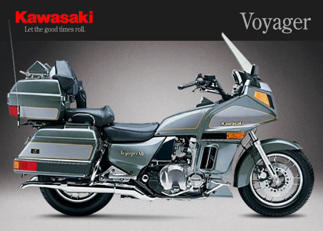 Voyager Kawasaki motorcyle
