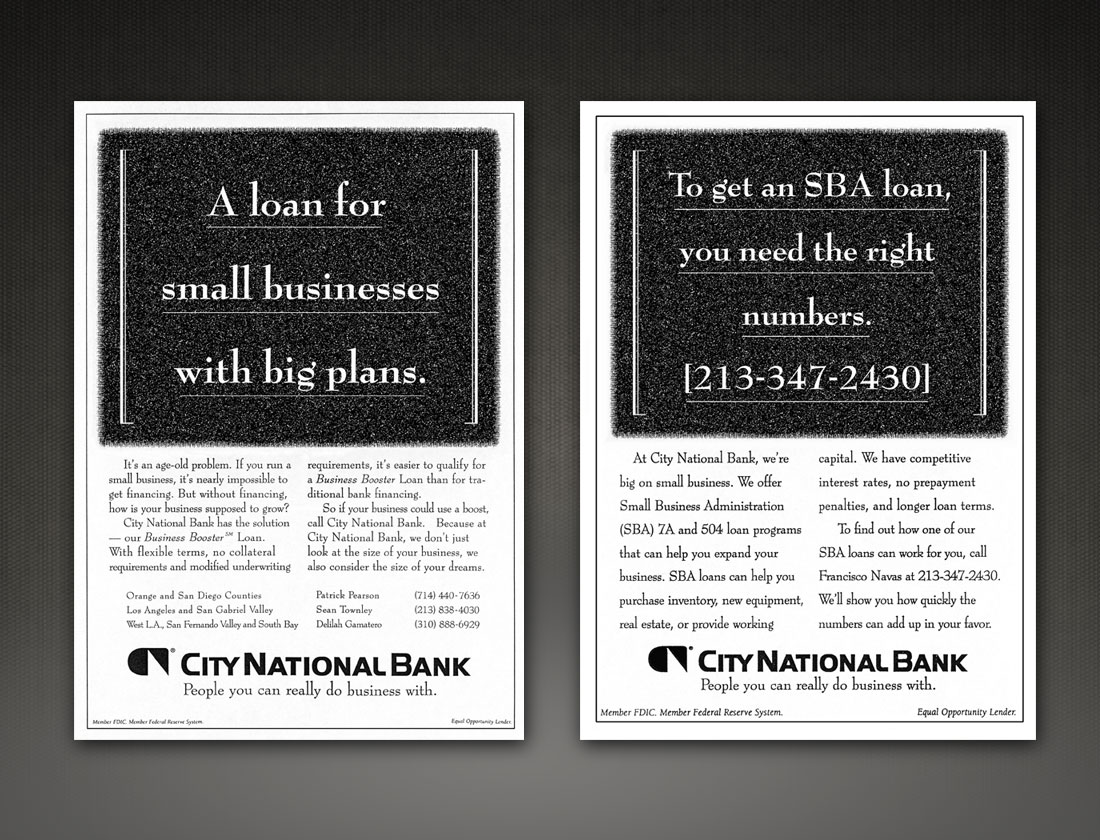 CNB newspaper print ads 4