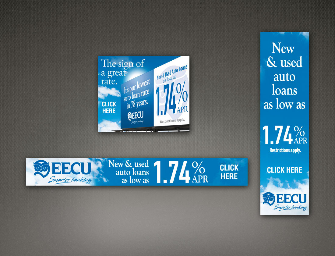 EECU - 1.74% APR web banners