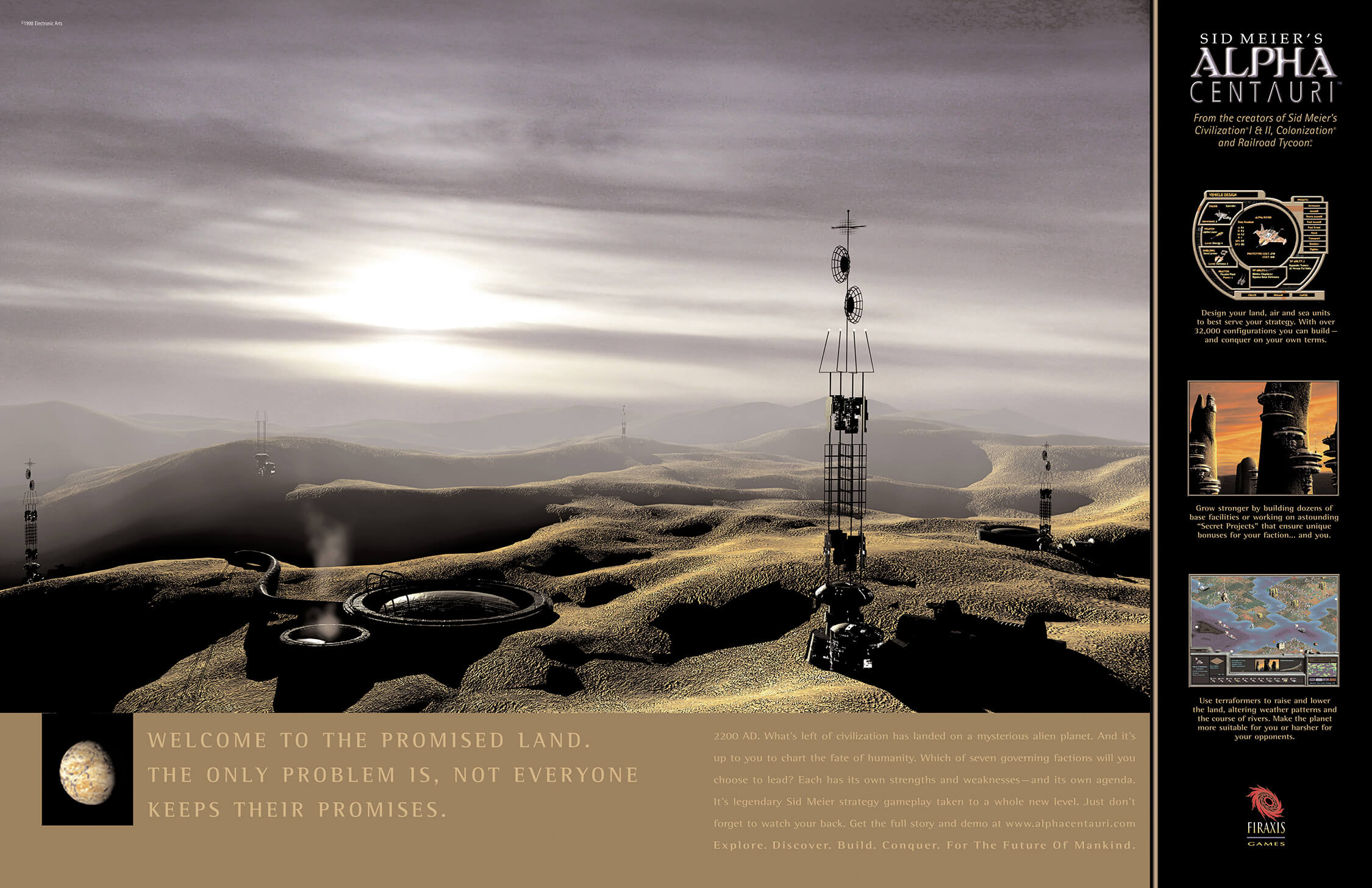 Sid Meier's Alpha Centauri Print ad #1