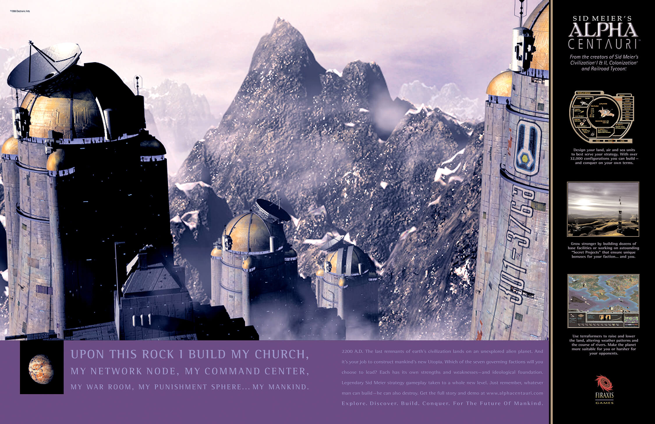 Sid Meier's Alpha Centauri Print ad #3