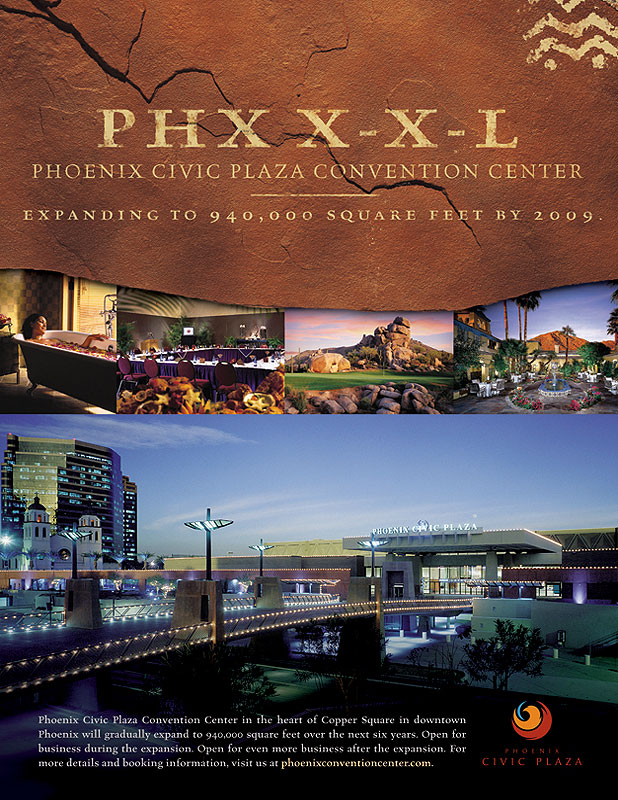 Sample from print campaign created for the Phoenix CVB - 4.