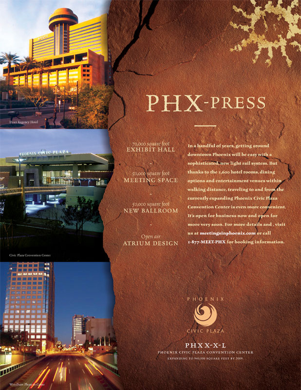 Sample from print campaign created for the Phoenix CVB - 5.