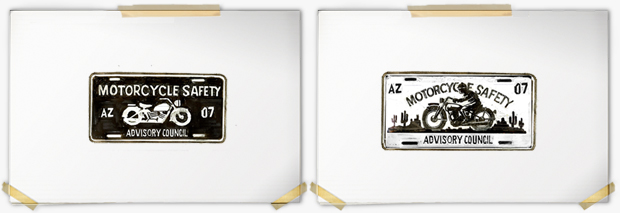 Arizona Motorcycle Safety Advisory Council logo development series 11