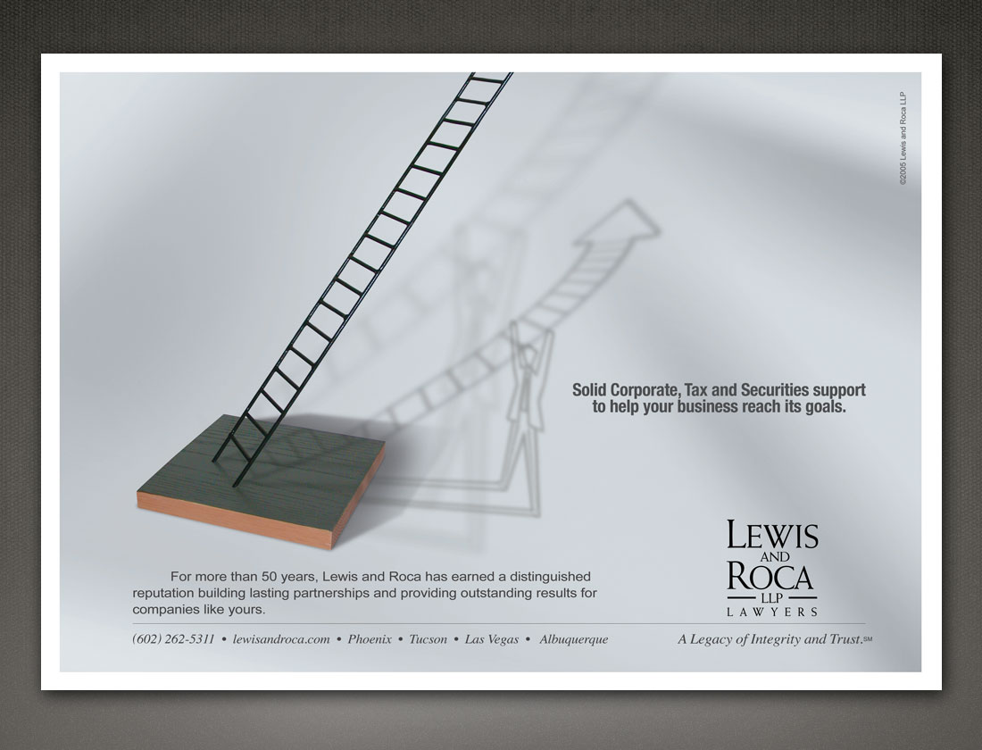 Lewis and Roca Practice Group print ads 4