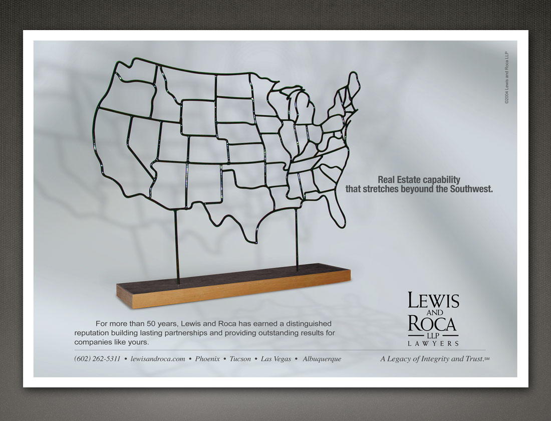 Lewis and Roca Practice Group print ads 6