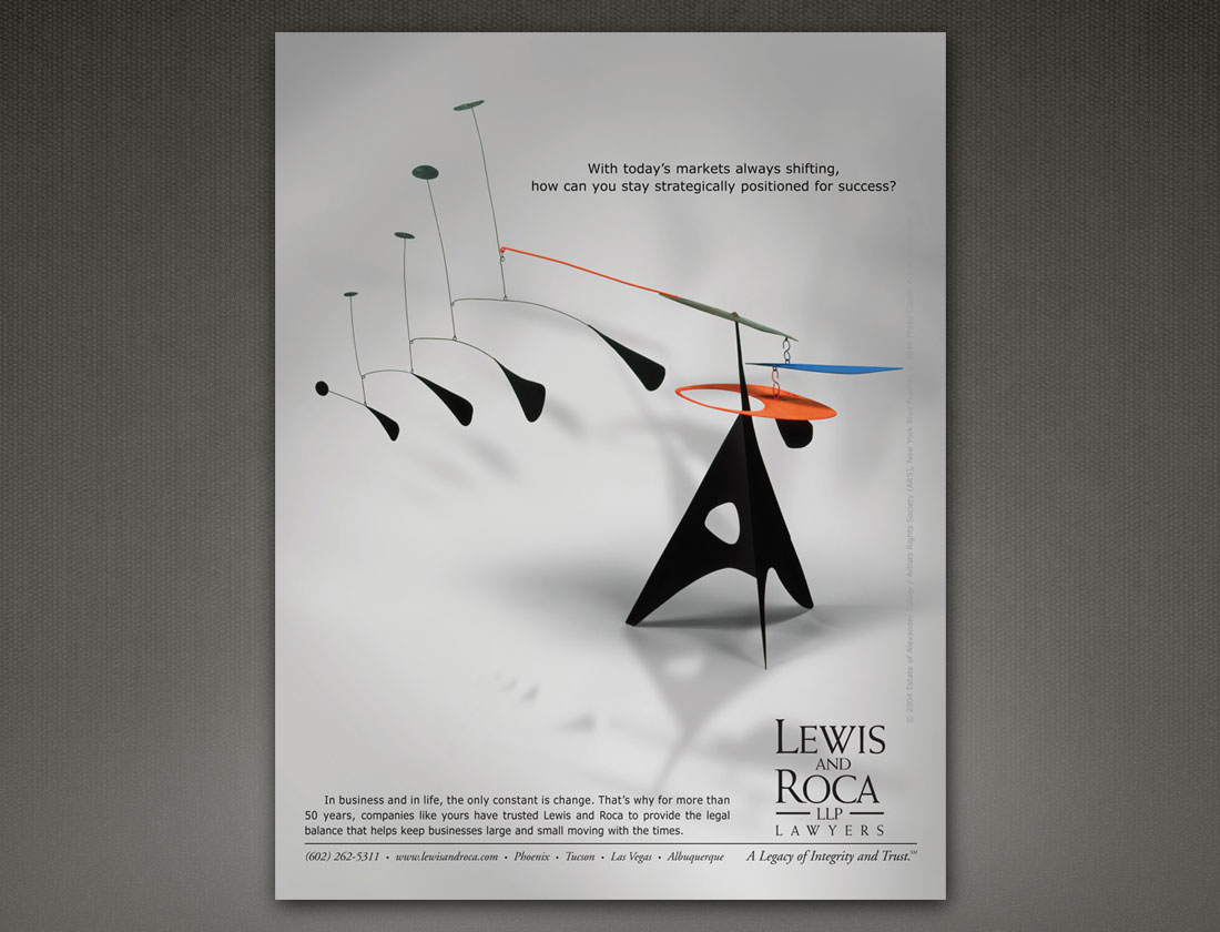 Lewis and Roca print ads 3