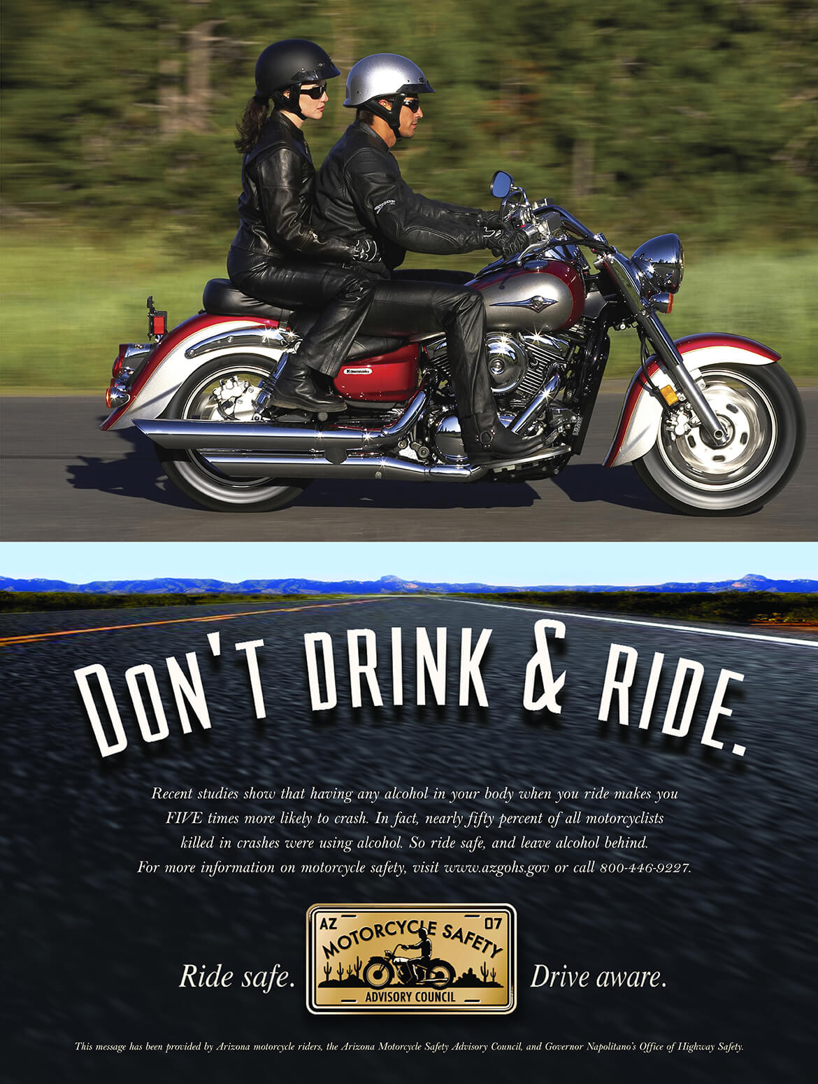 Arizona Motorcycle Safety Advisory Council poster #1