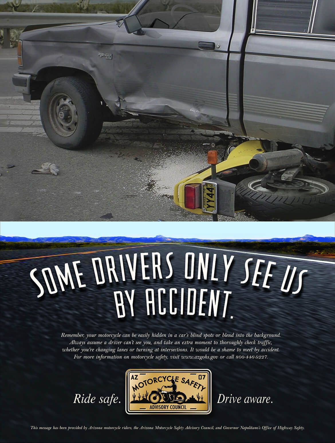 Arizona Motorcycle Safety Advisory Council poster #2