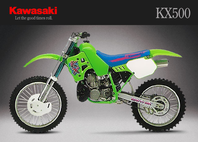 KX500 Kawasaki motorcyle