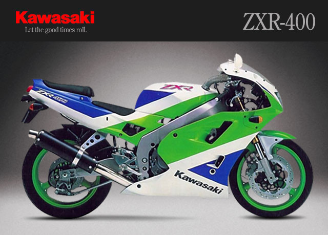 ZXR-400 Kawasaki motorcyle