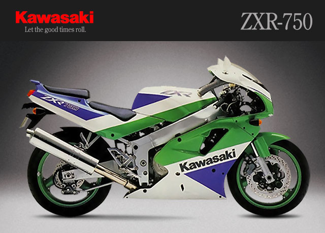 ZXR-750 Kawasaki Kawasaki motorcyle