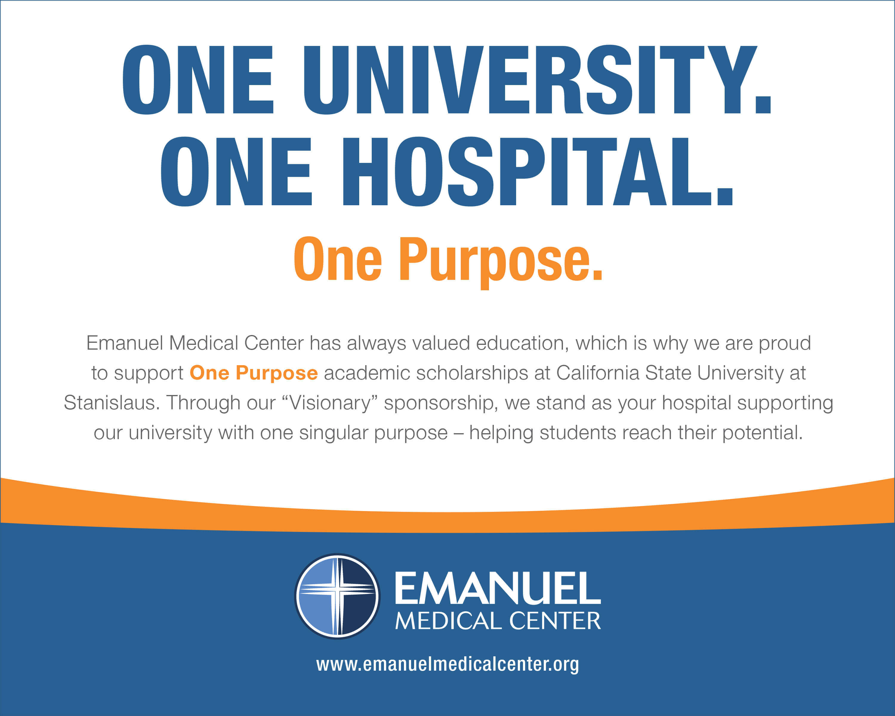 Emanuel Medical Center print ad #4