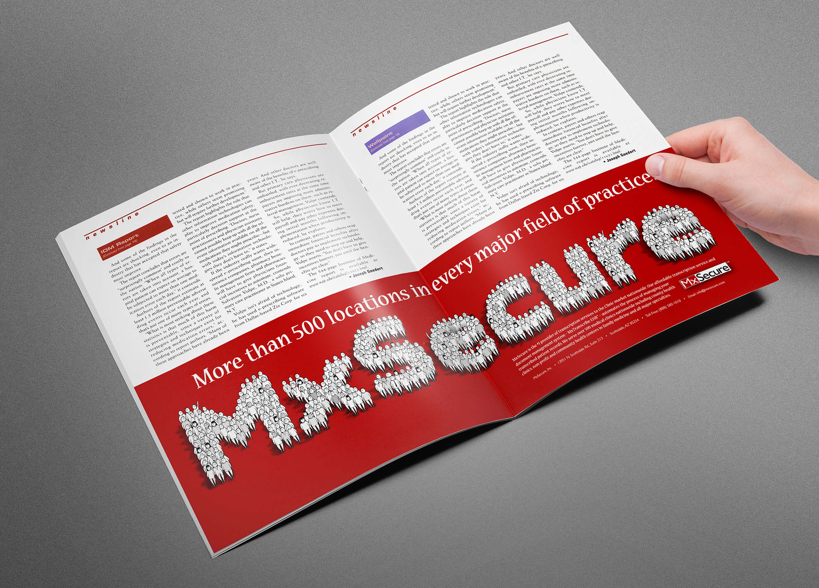MxSecure print ad #1